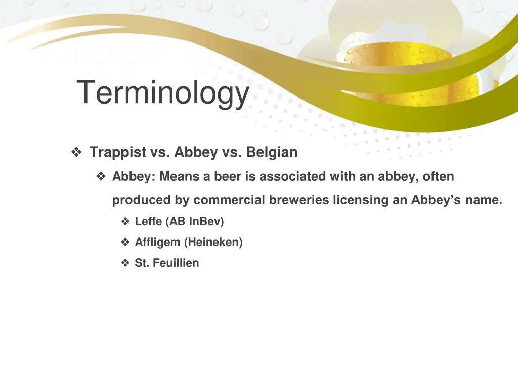 terminology 1