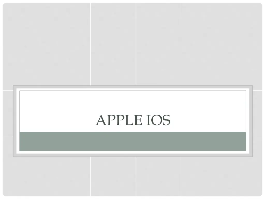 apple ios