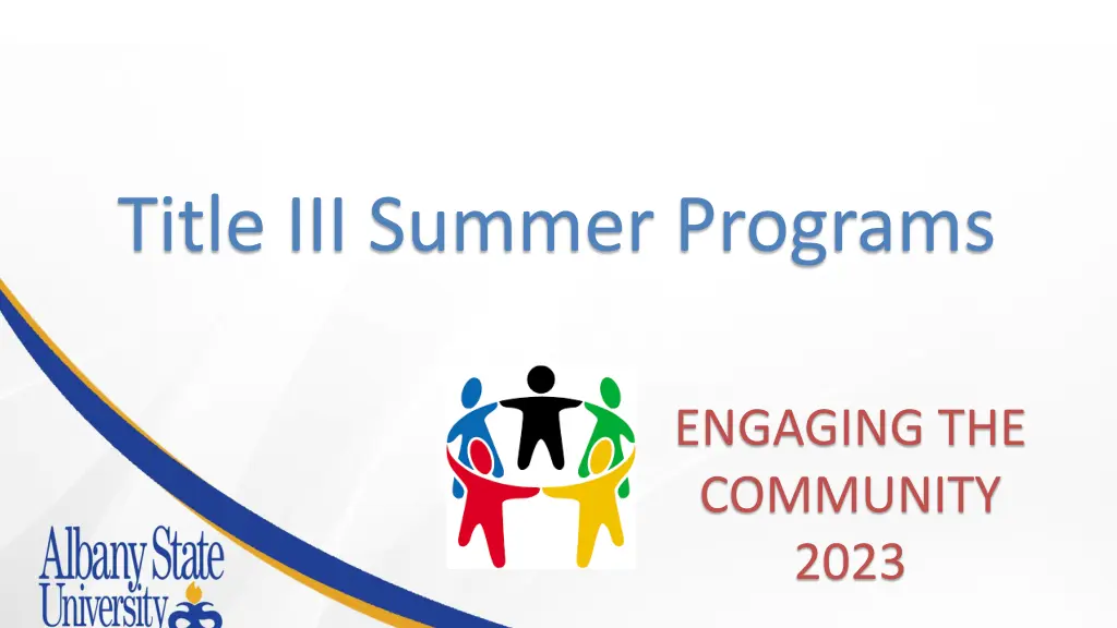 title iii summer programs
