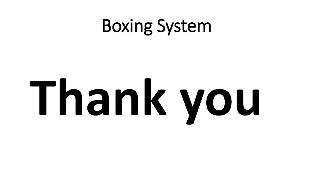 boxing system boxing system 8