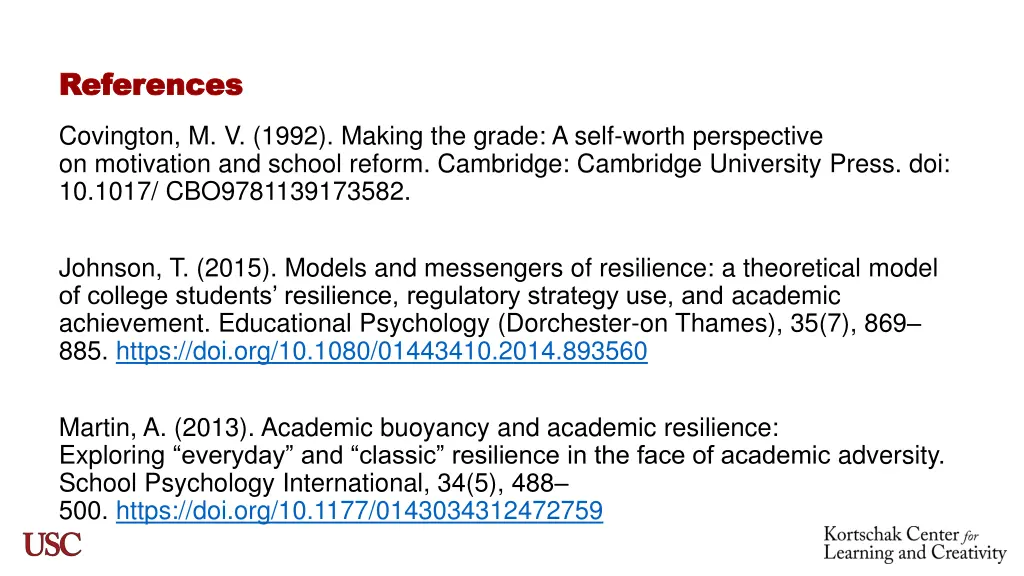 references references