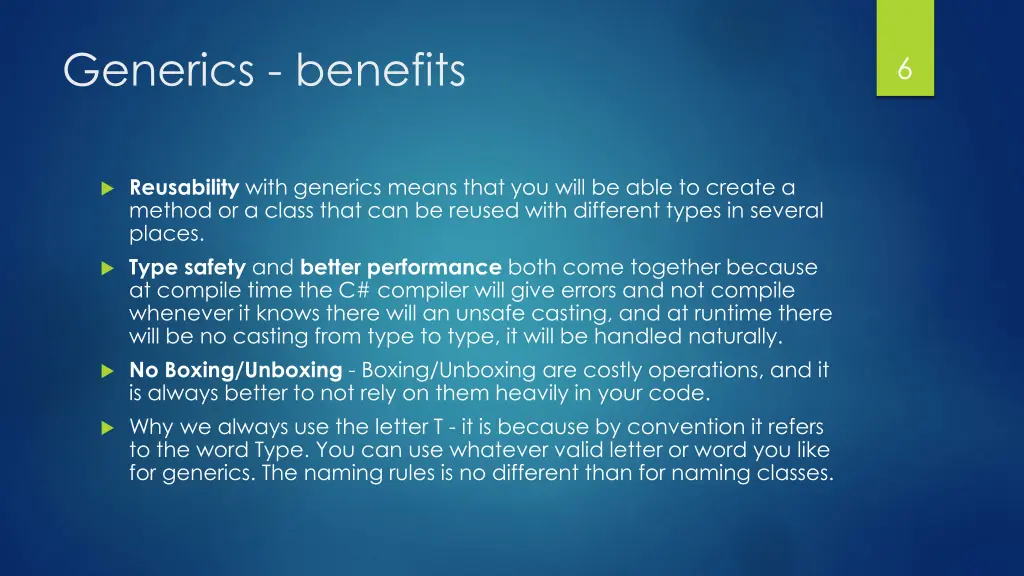 generics benefits