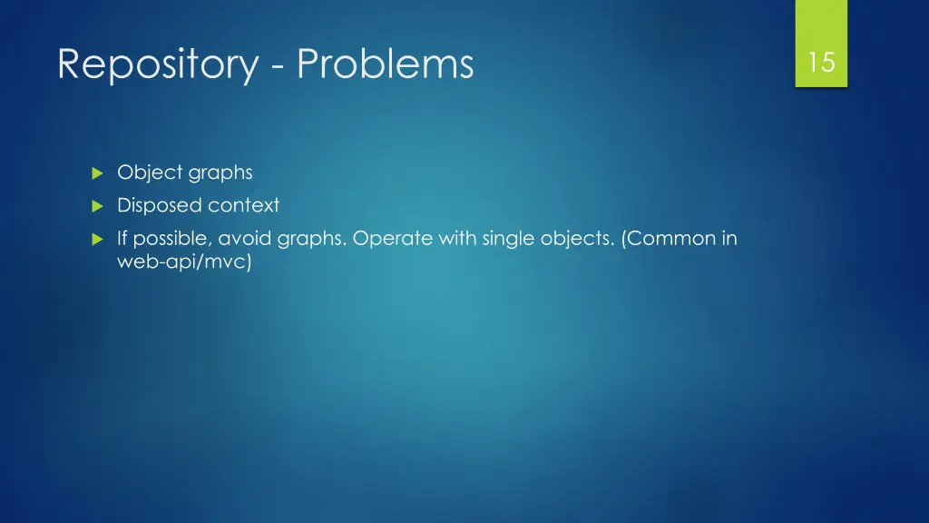repository problems