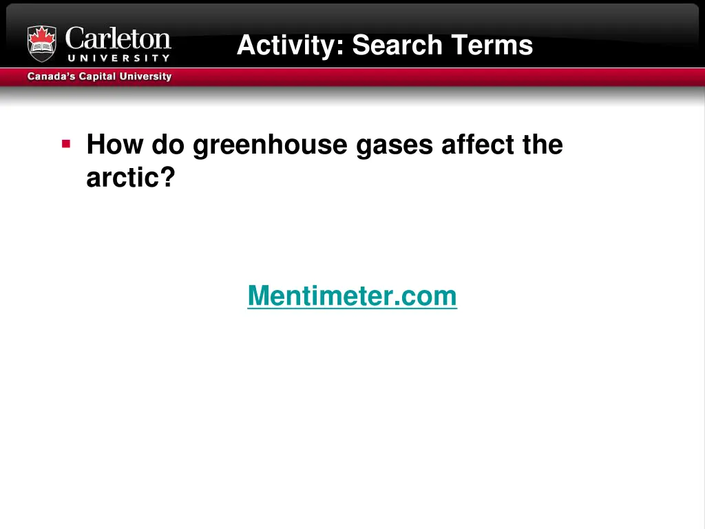 activity search terms