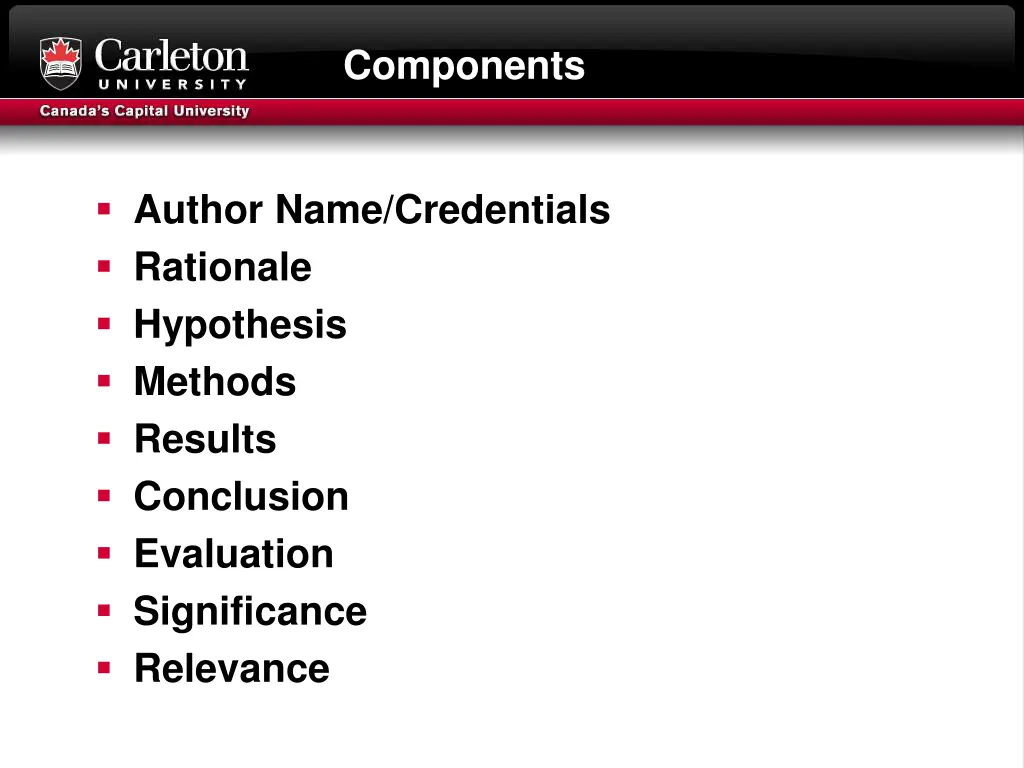 components