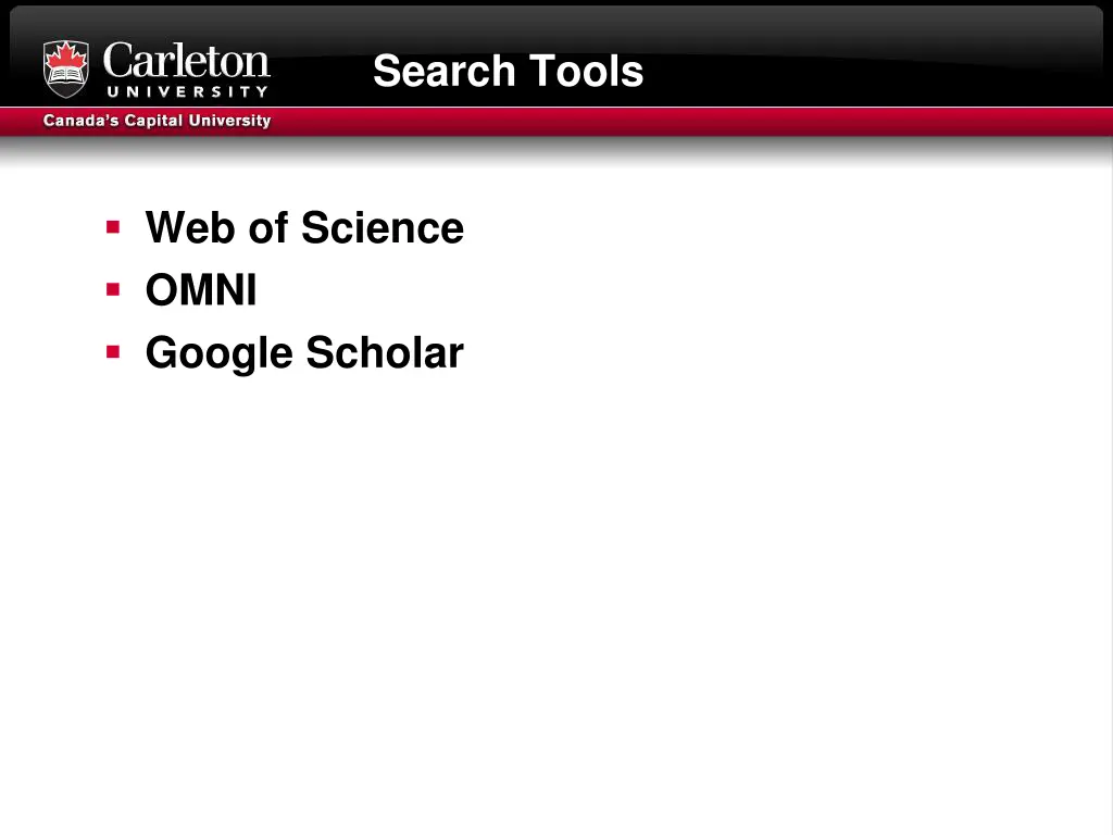 search tools