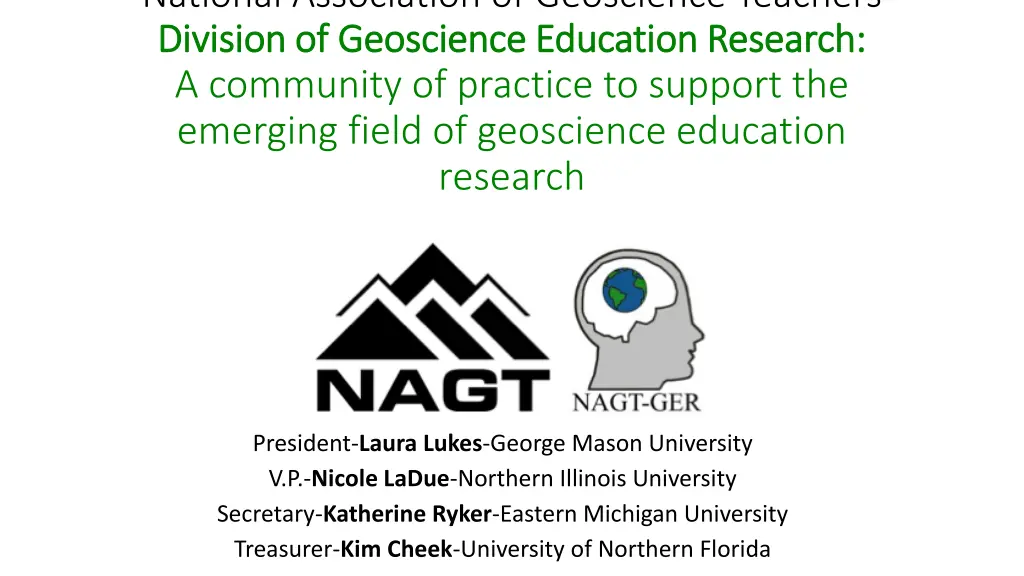 national association of geoscience teachers