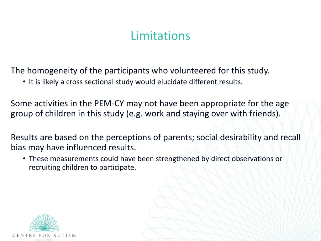 limitations