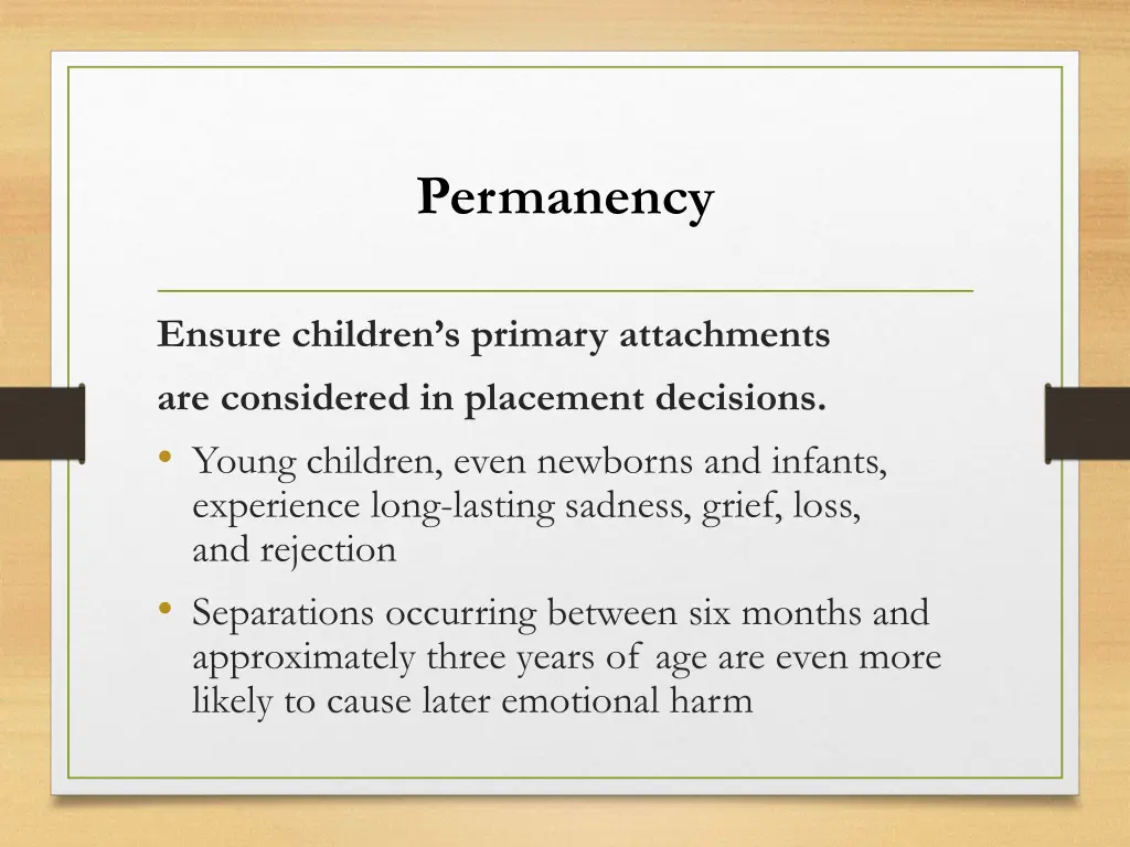 permanency 1
