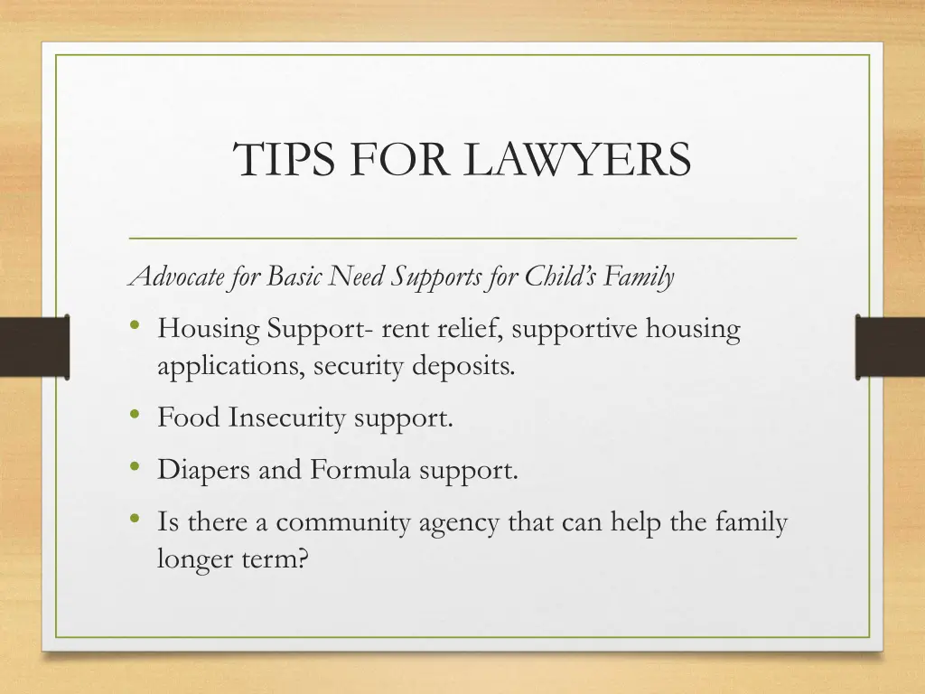 tips for lawyers