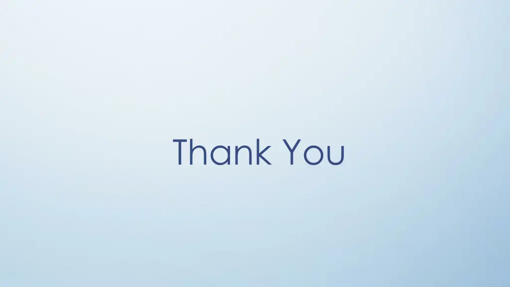 thank you