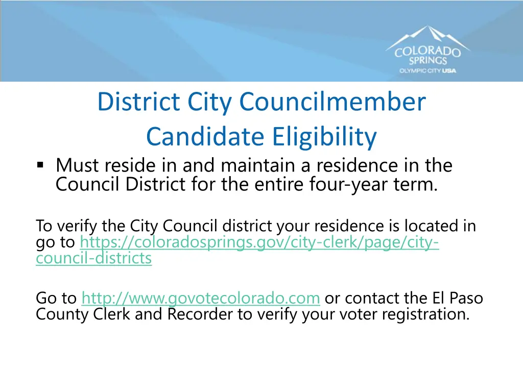 district city councilmember candidate eligibility 1