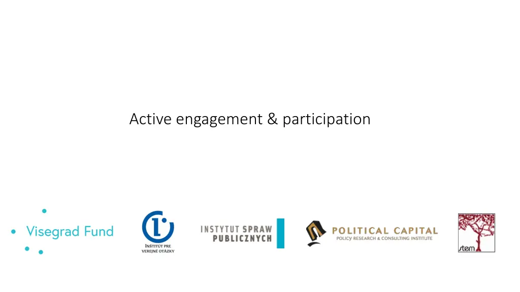 active engagement participation