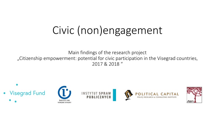 civic non engagement