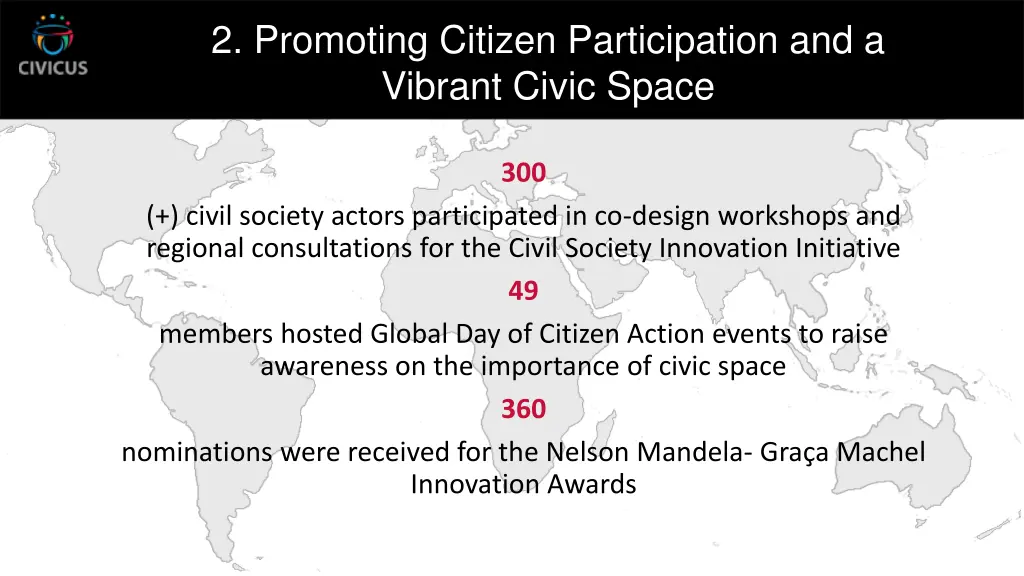 2 promoting citizen participation and a vibrant