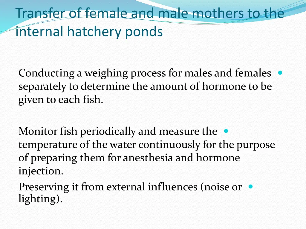 transfer of female and male mothers