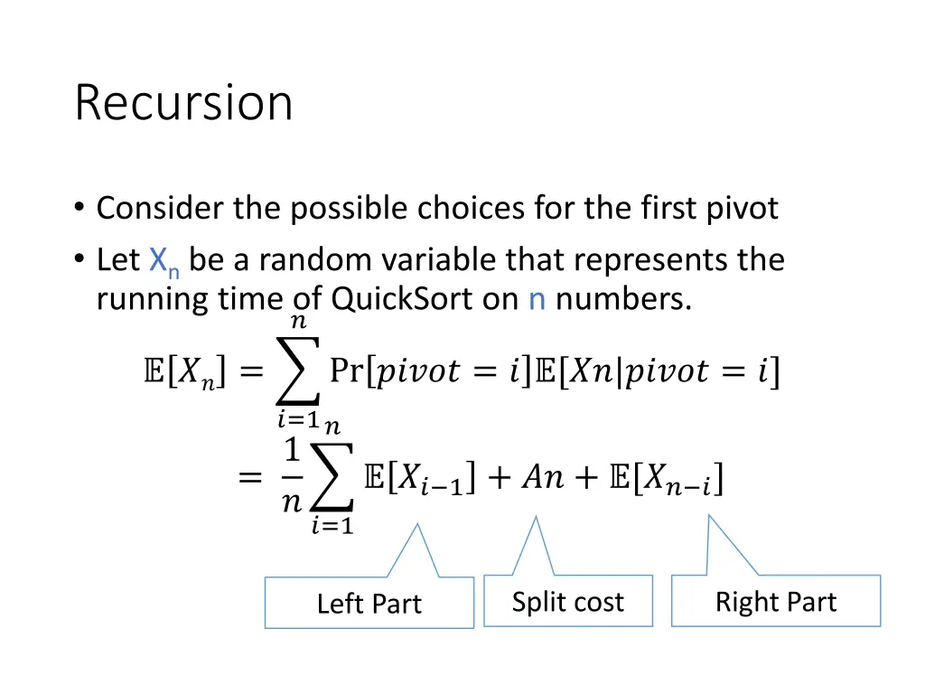 recursion