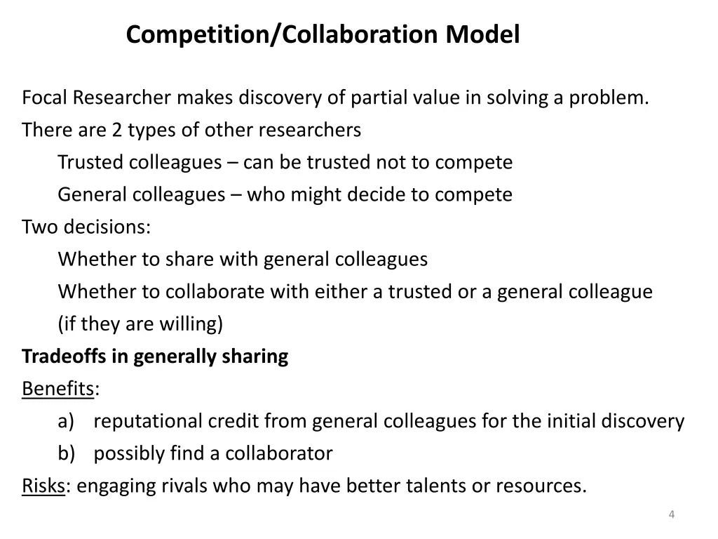 competition collaboration model