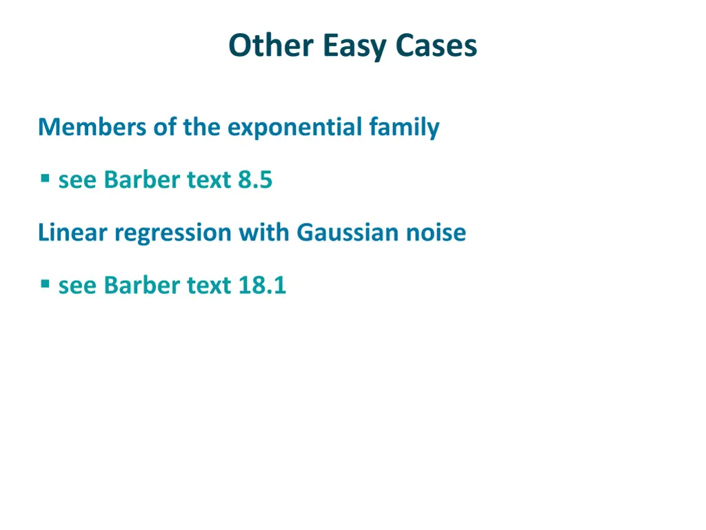 other easy cases