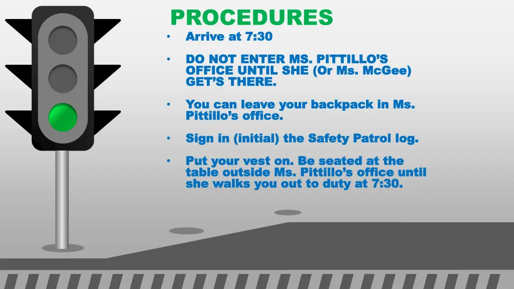 procedures