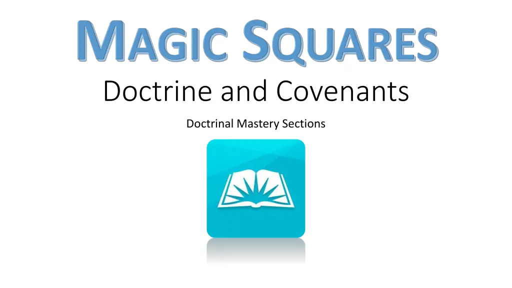 doctrine and covenants 2