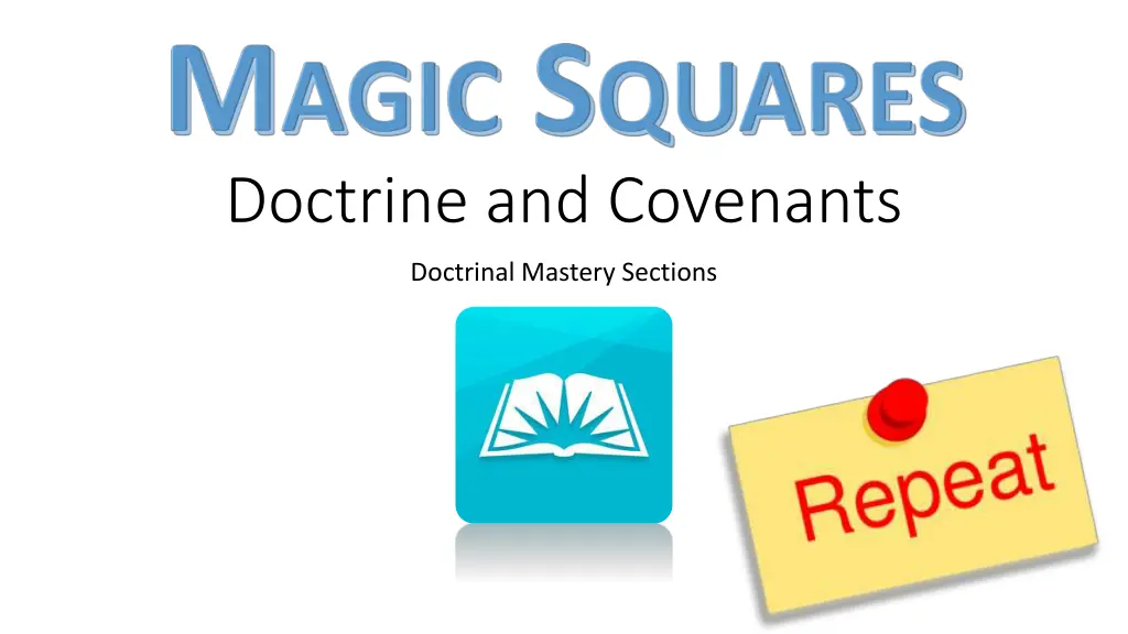 doctrine and covenants 3