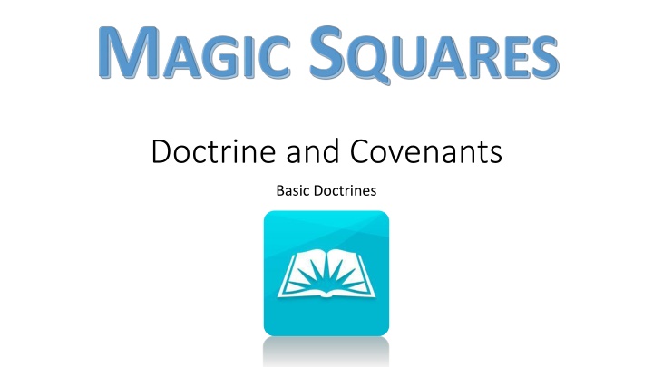 doctrine and covenants