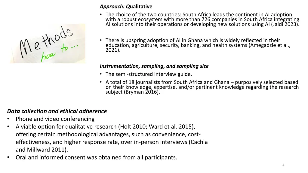 approach q ualitative the choice