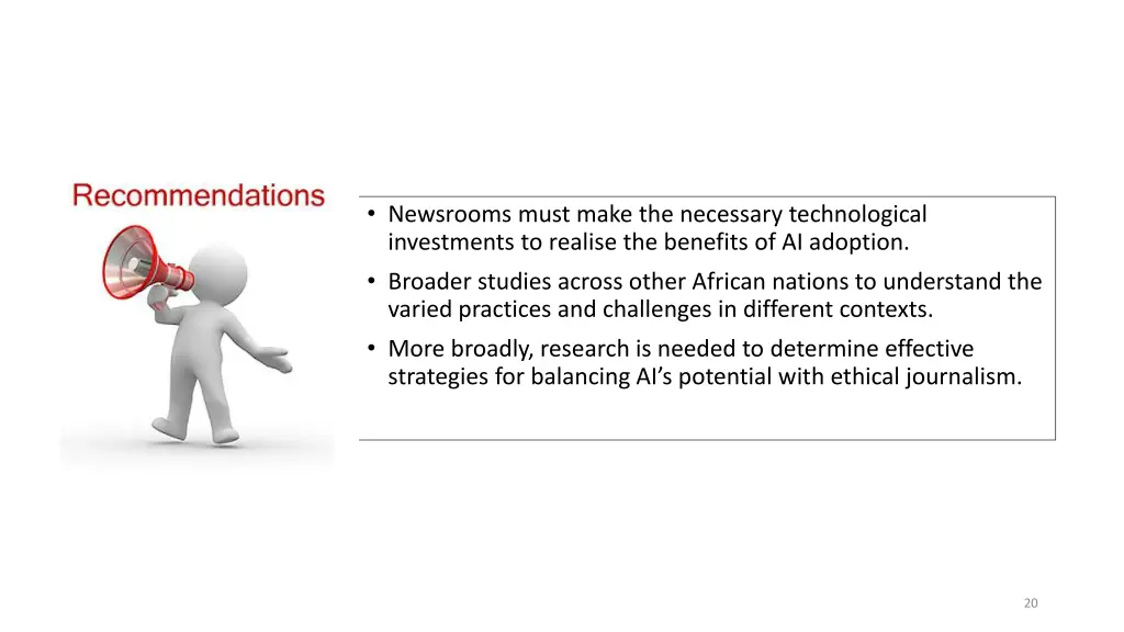 newsrooms must make the necessary technological