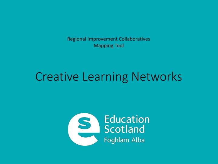 regional improvement collaboratives mapping tool