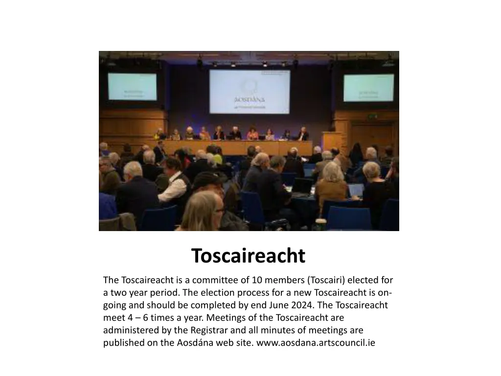 toscaireacht