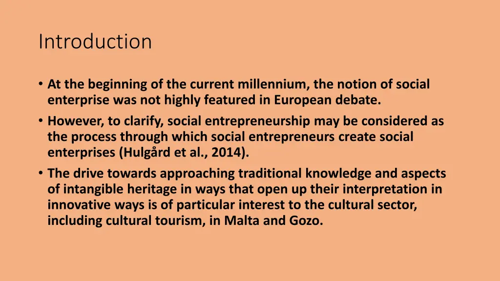 introduction