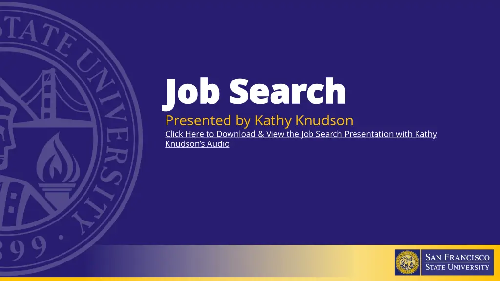 job search job search presented by kathy knudson