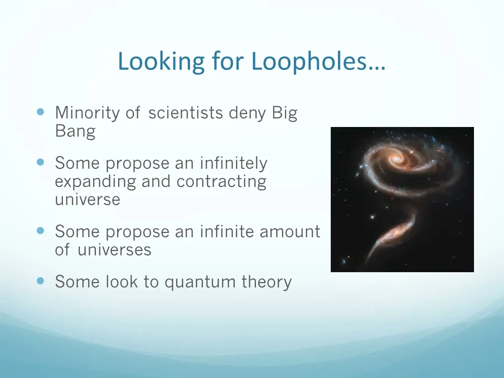looking for loopholes