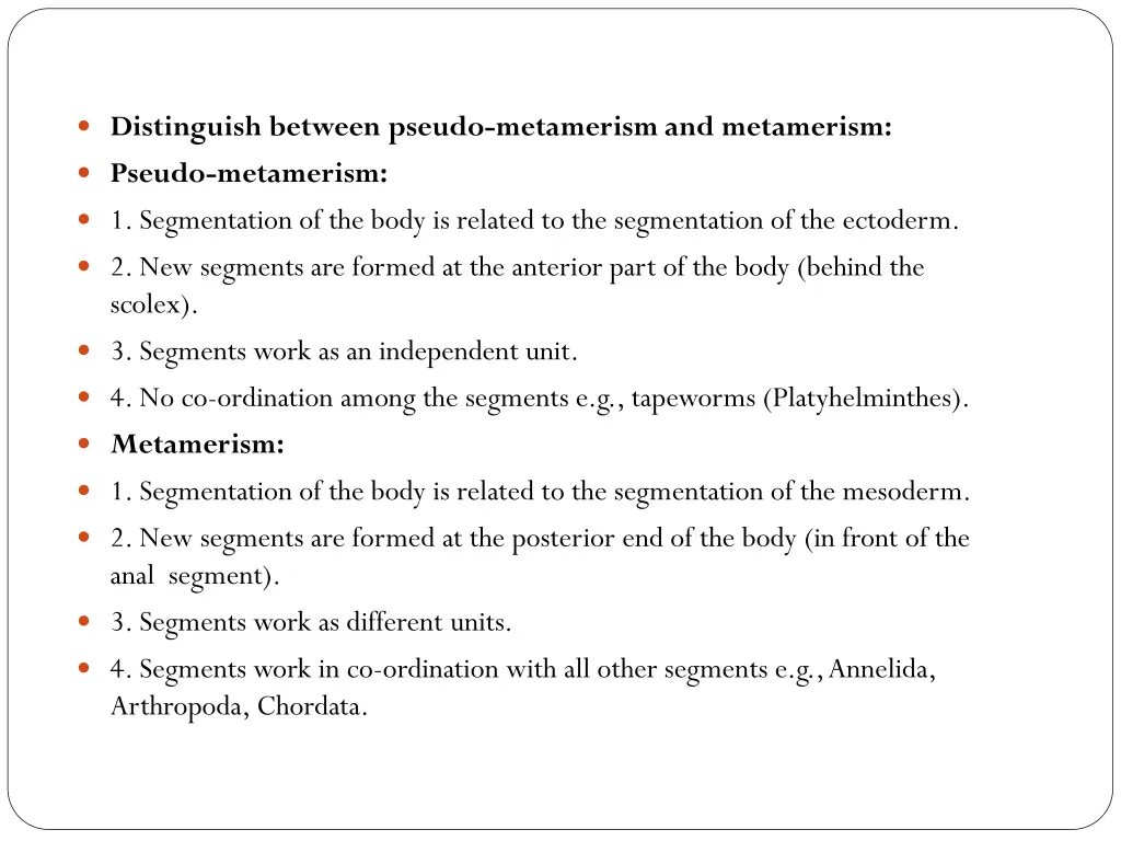 distinguish between pseudo metamerism