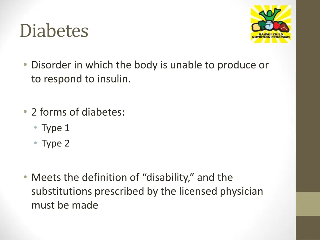 diabetes