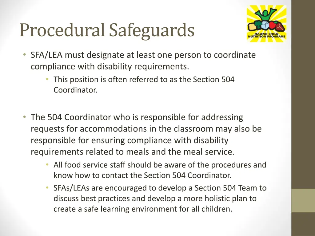 procedural safeguards 1