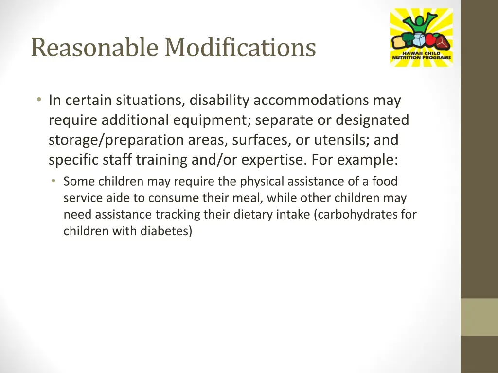 reasonable modifications 3
