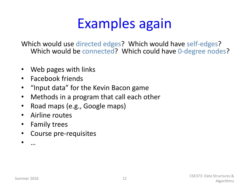 examples again
