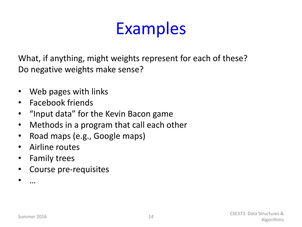 examples