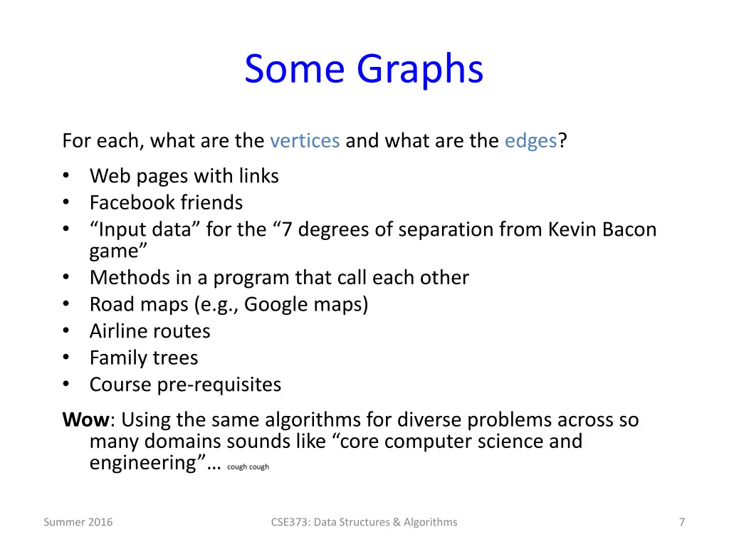 some graphs