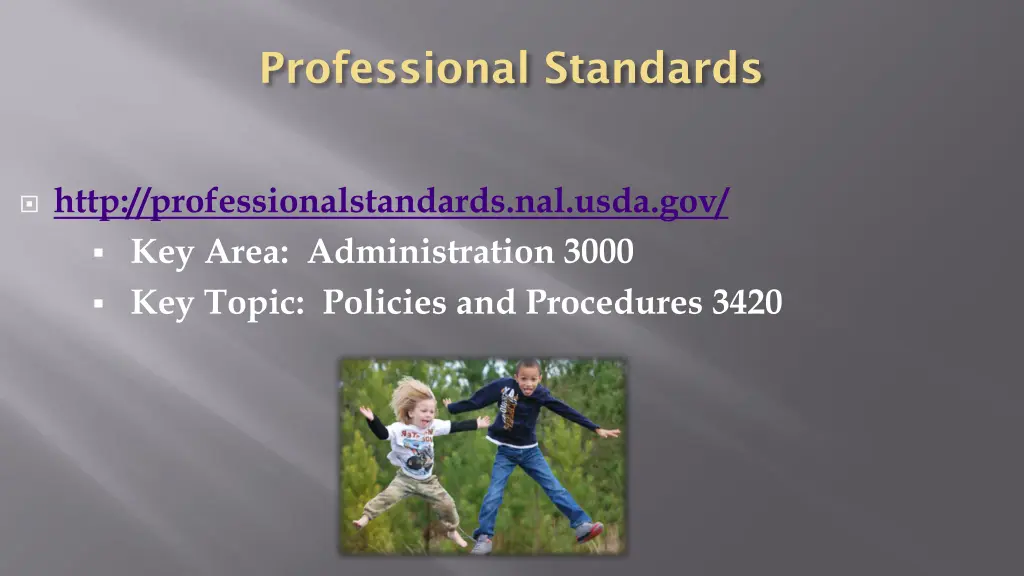 professional standards