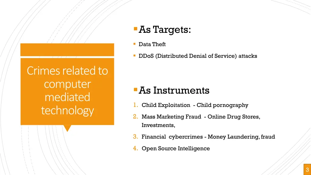 as targets