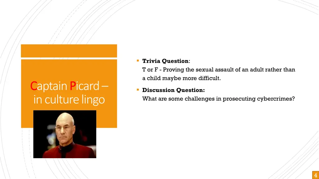 trivia question t or f proving the sexual assault