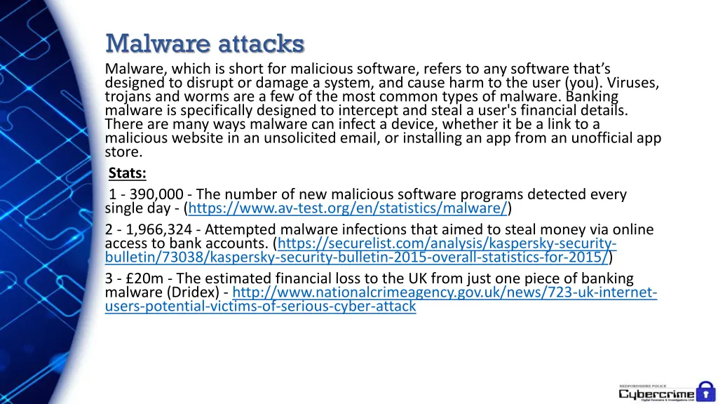 malware attacks malware which is short
