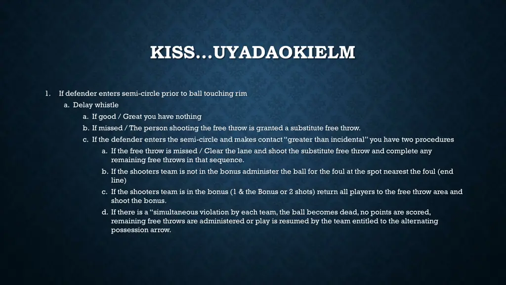 kiss uyadaokielm