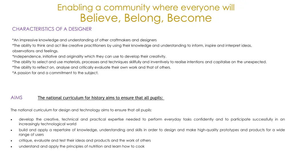 enabling a community where everyone will believe 2