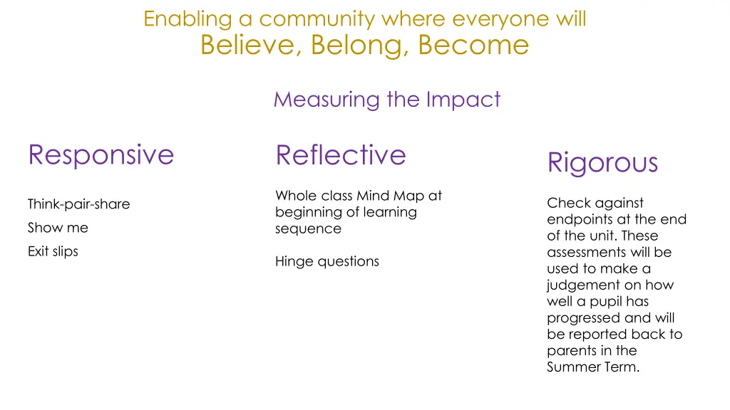 enabling a community where everyone will believe 30