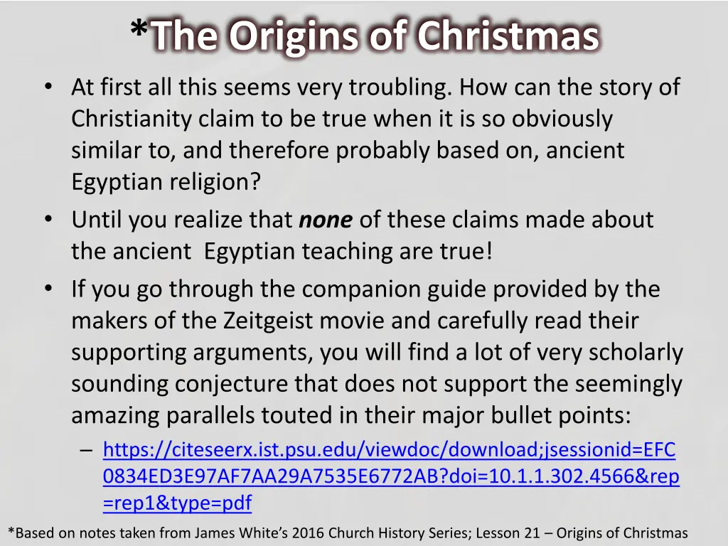 the origins of christmas at first all this seems
