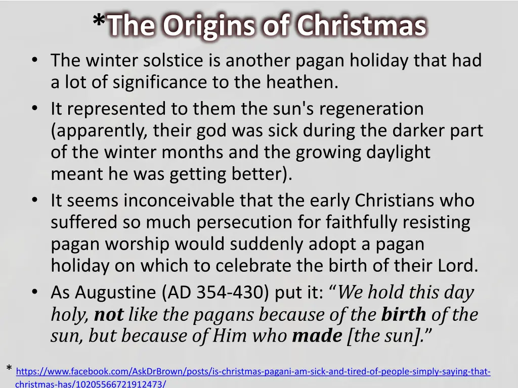 the origins of christmas the winter solstice